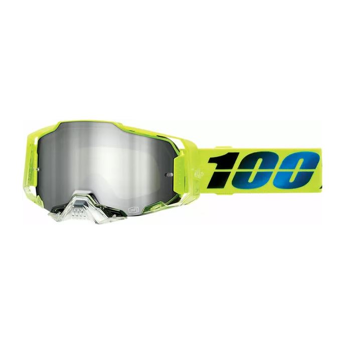 100% MX Goggles Armega Koropi Silver Mirror
